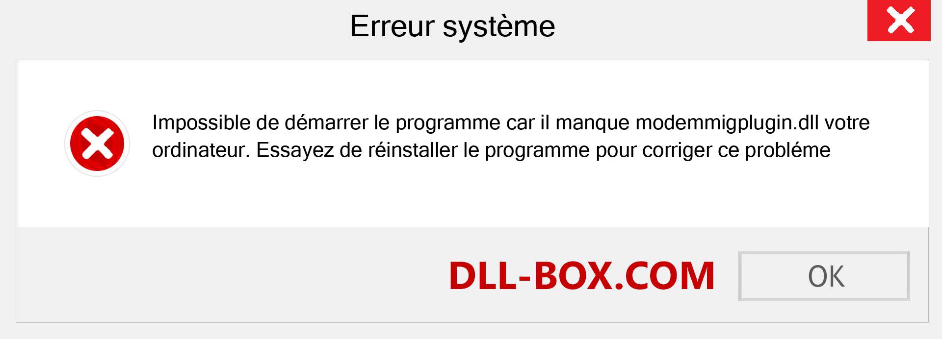 Le fichier modemmigplugin.dll est manquant ?. Télécharger pour Windows 7, 8, 10 - Correction de l'erreur manquante modemmigplugin dll sur Windows, photos, images